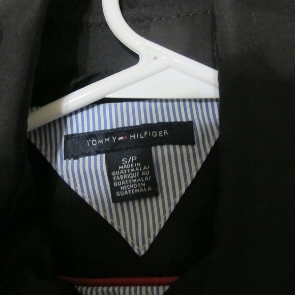 Tommy Hilfiger Black Long Sleeve winter Women's Pea Coat Size Small EUC - Picture 6 of 7